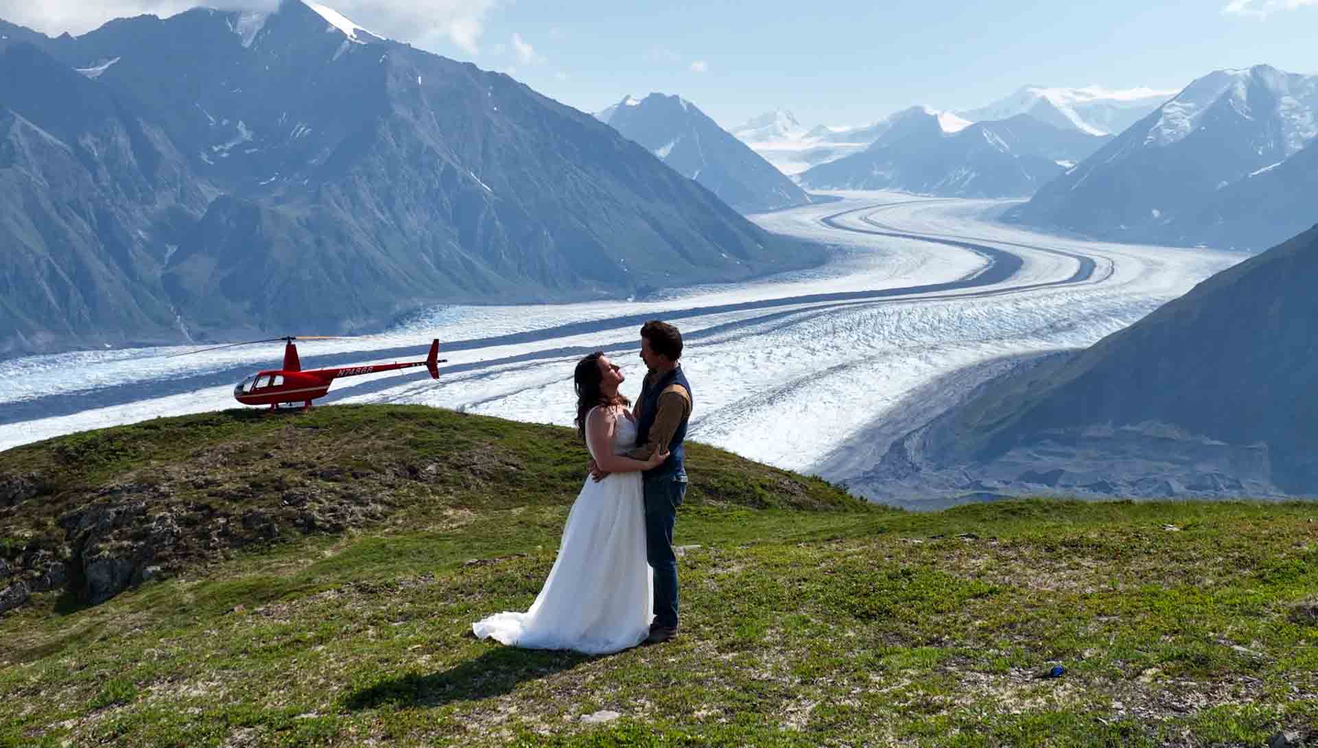 Helicopter Wedding